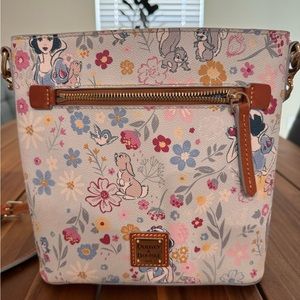 Disney Show white Dooney & Burke crossbody